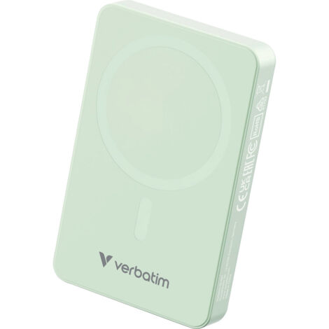 Verbatim Essential Power Bank magn.wirel. 10000mAh grün 32228 (1/3)