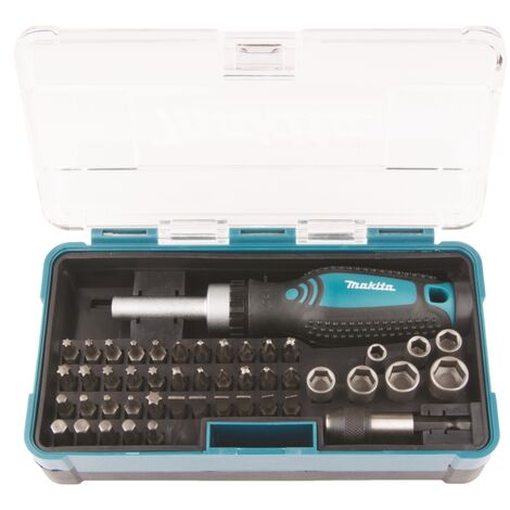 Makita Bitset/Steckschlüsselsatz, 47-tlg (B-36170)