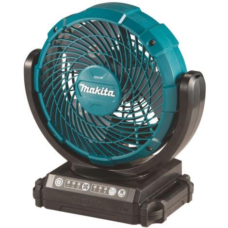 Makita – Akku-Lüfter 12V max. CF101DZ – 3 Luftstromeinstellungen – Pendelbewegung 45° – Max. Luftgeschwindigkeit 180 m/min – Kompakt und tragbar (1/5)