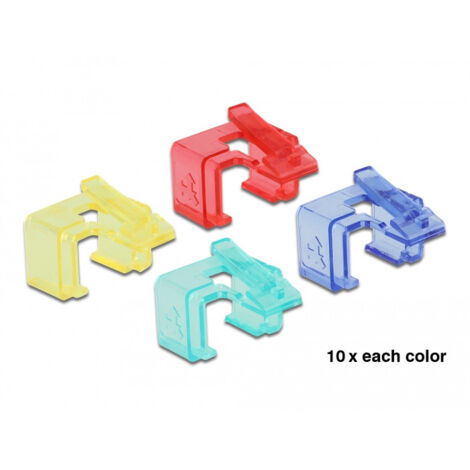 DeLOCK 86421 - RJ45 Reparatur Clip Set 1, 40 Stück (1/5)