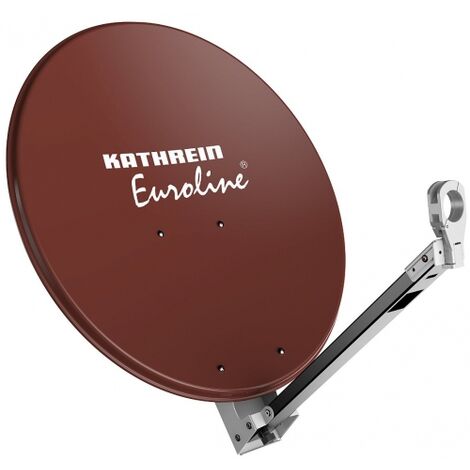 Kathrein Parabolantenne Euroline 85cm alu rotbraun KEA 850/R