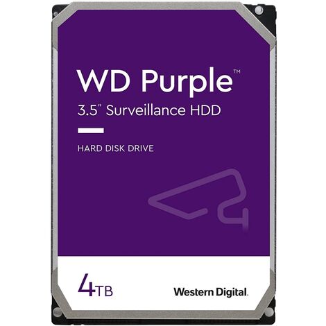 WD Purple 4 TB, Festplatte ,SATA 6 Gb/s, 3,5