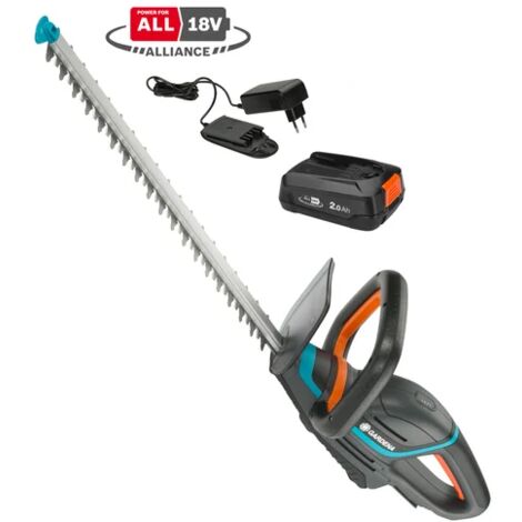 GARDENA 14730-20 Akku-Heckenschere ComfortCut 50/18V-P4A Ready-To-Use Set