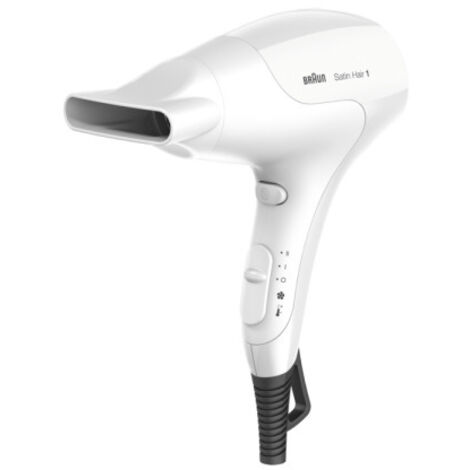 Braun HD180 PowerPerfection Satin Hair 1 Haartrockner weiß (1/5)