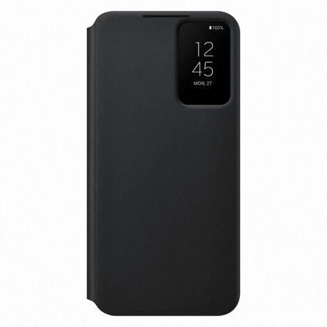 Samsung Clear View Cover S22+ EF-ZS906CBEGEW, black (1/4)