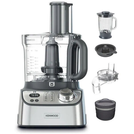 Kenwood FDM72.990SS Multipro XL Weigh +, silber/edelstahl