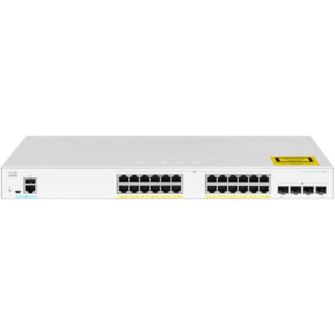 CISCO CBS350 MANAGED 24-PORT GE POE 4X1G SFP (1/5)