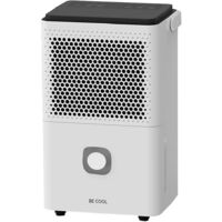 BE COOL BC10LEF2301 Luftentfeuchter weiß, bis zu 10 Liter pro Tag, bis zu 15m²
