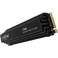 Crucial T700 with heatsink 2TB PCIe Gen5 NVMe M.2 SSD