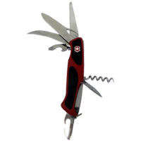 Victorinox Ranger 57 M Grip 0.9583.MC Schweizer Taschenmesser Anzahl Funktionen 13 Rot/Schwarz