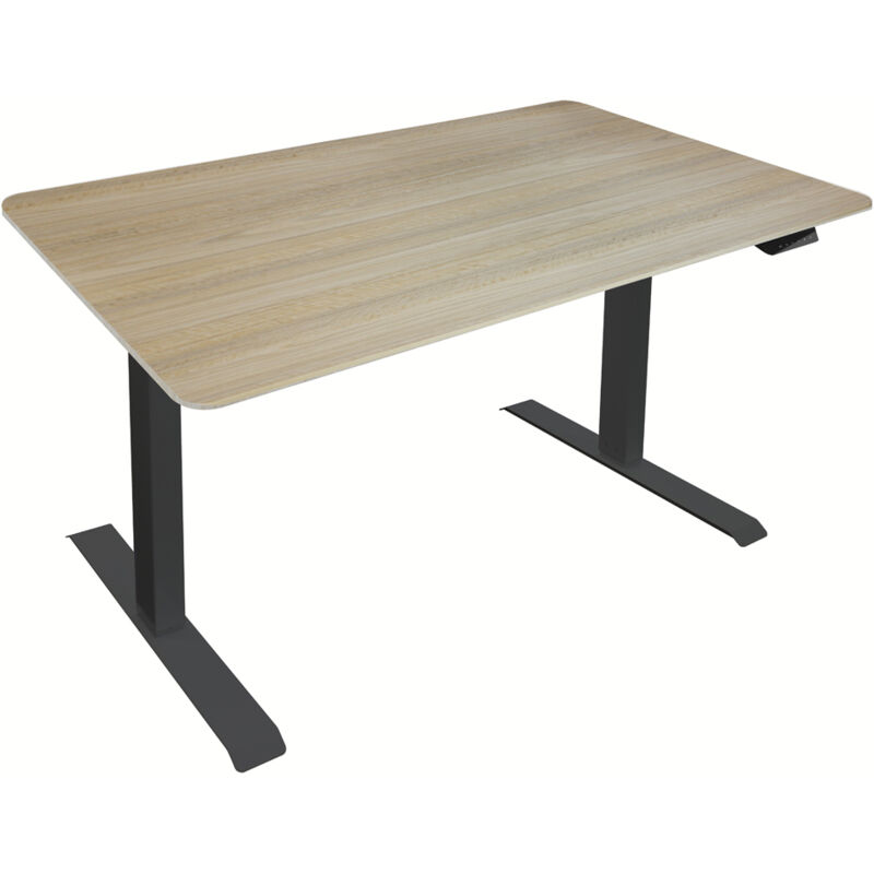 HOME DELUXE - Tischplatte für höhenverstellbaren Schreibtisch AGORA  Farbe: Weiß, Größe: 120 x 60  Tischplatte Tischoberseite Tischbrett Arbeitsplatte