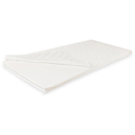 HOME DELUXE - Topper LAY Made in Germany Größe: 200 x 200 cm Matratzenauflage Matratzenschutz Matratzenschoner