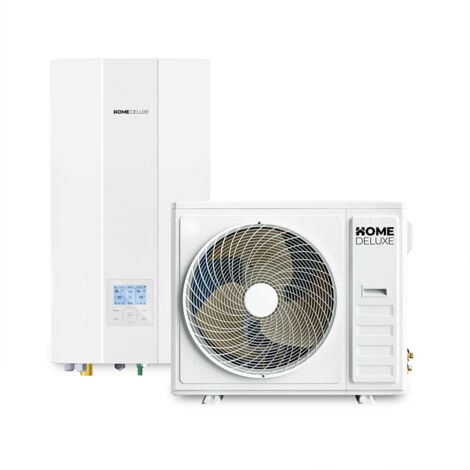 HOME DELUXE - Luft-Wasser-Wärmepumpe KAMI – 12 kW  Wärmepumpe Luft-Wasser-Wärmepumpe Heizung Pumpe