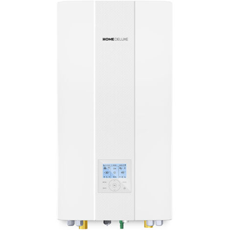 HOME DELUXE - Luft-Wasser-Wärmepumpe KAMI – 12 kW  Wärmepumpe Luft-Wasser-Wärmepumpe Heizung Pumpe