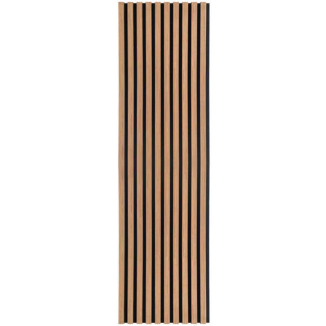 HOME DELUXE Wandpaneel Akustikpaneel SONIC Oiled Oak - 240 x 40 cm, 0,96m²- Akustik Wand Paneele , Lamellenwand, Akustik Paneele Akustikpaneel Akustikpaneele Akustik Paneele