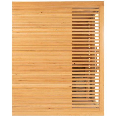 HOME DELUXE - Traditionelle Sauna NEOLA - 200 x 160 cm für 5 Personen  Sauna Saunakabine Massivholz Traditionell