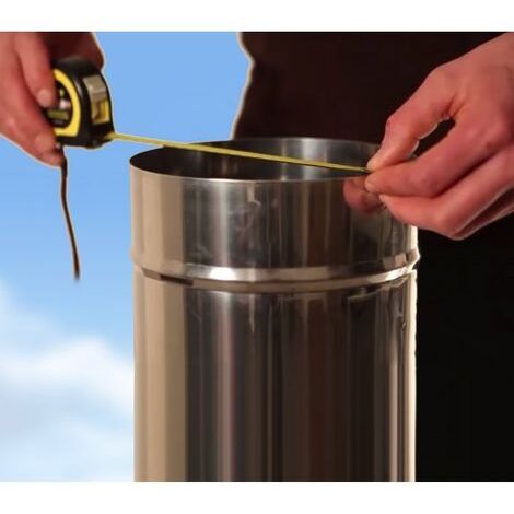 Aspirafumo Professionale Per Camini E Barbecue - 3800 M&sup3;/h, 6 Velocit&agrave;, Per Canna Tonda 30cm