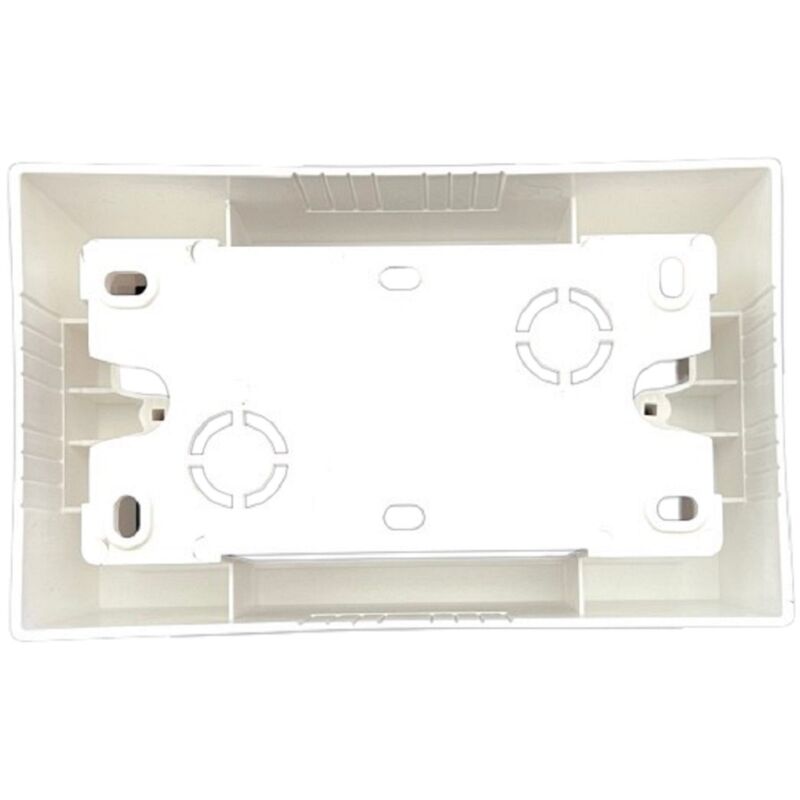 Riteav Piastra A Muro Cat6 Con Inserti Bianchi - Connessione Tool-less Femmina-Femmina, Per Rete Ethernet - 5