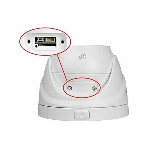 Hikvision HWI-T621H-Z Hiwatch series telecamera dome IP hd 1080p 2Mpx motozoom 2.812mm h.265+ poe slot sd IP67