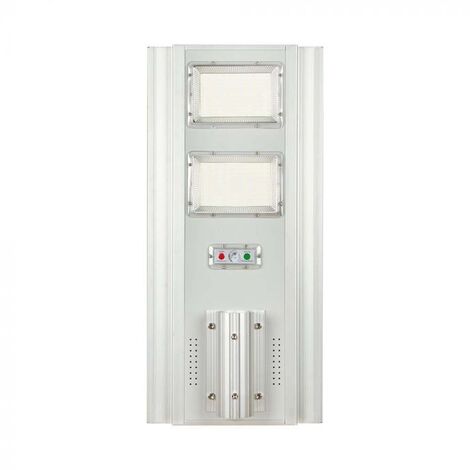 V-TAC VT-20201 armatura stradale led 200W smd con pannello solare da 33W sensore movimento e telecomando luce 6400K IP65 autoalimentata – sku 6756 (1/5)