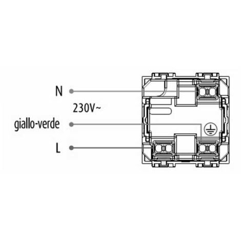 mapam Presa 2p+t 16a aliano/tedesco Schuko Rossa Compatibile Matix
