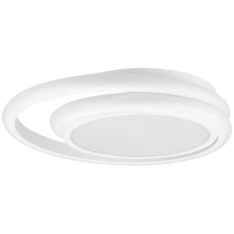 V-TAC VT-7783 Lampadario led da soffitto rotondo bianco doppio cerchio 300mm 24W 4000K design moderno - sku 6995 (1/5)