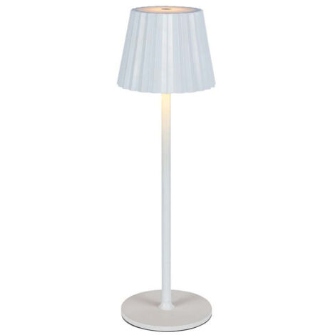 V-TAC Lampada LED da Tavolo 1.5W 115370mm Ricaricabile USB Touch CCT 3in1 Bianco