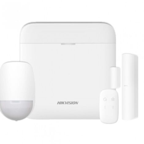 AX PRO HIKVISION KIT DI ALLARME PROFESSIONALE 64 ZONE 868MHZ WIRELESS SENZA FILI  DS-PWA64-KIT-WE