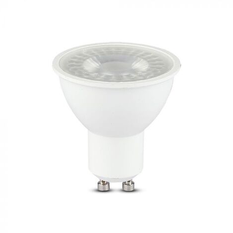 LAMPADINA LED GU10 7.5W FARETTO SPOTLIGHT SMD CHIP SAMSUNG V-TAC VT-292  Bianco Caldo