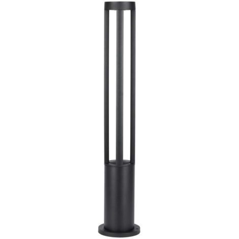 V-TAC Lampada LED da Giardino Fissaggio a Terra LED COB 10W Colore Nero h:80cm Bianco Freddo IP65