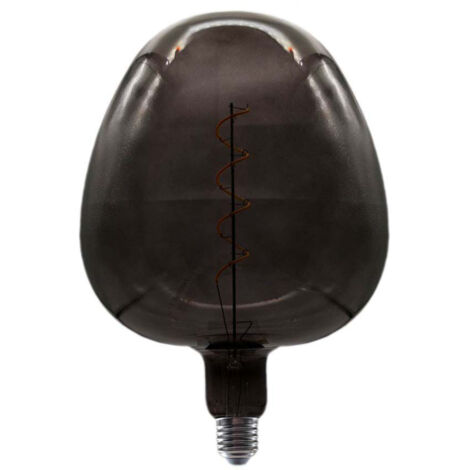 V-TAC VT-2263 Lampadina led decorativa E27 4W Filamento a forma di mela vetro oscurato vintage colore Nero luce 2200K - 8064 (1/5)