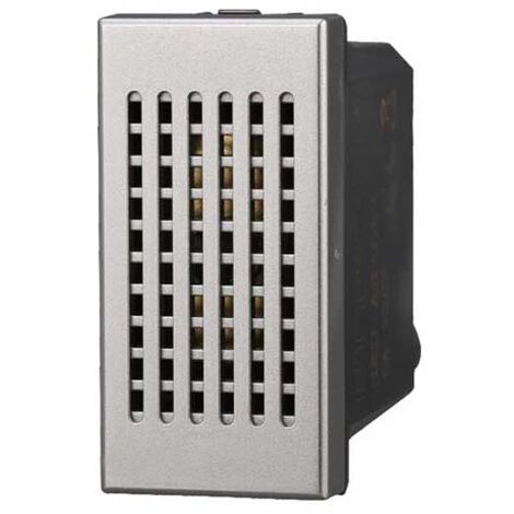 Suoneria bronzo 6A 230V compatibile Bticino Axolute colore tech Ettroit AG1601