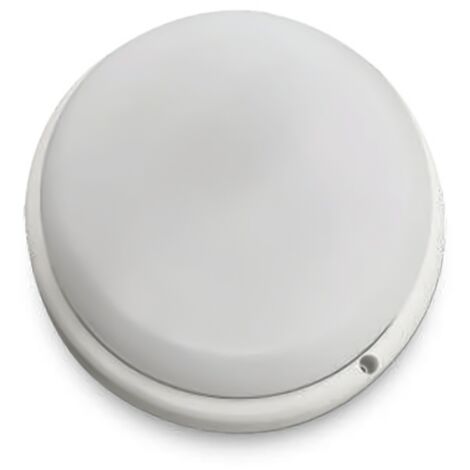 V-TAC VT-8095 Plafoniera LED rotonda 12W lampada luce 3000K corpo bianco IP54 15cm - sku 10195