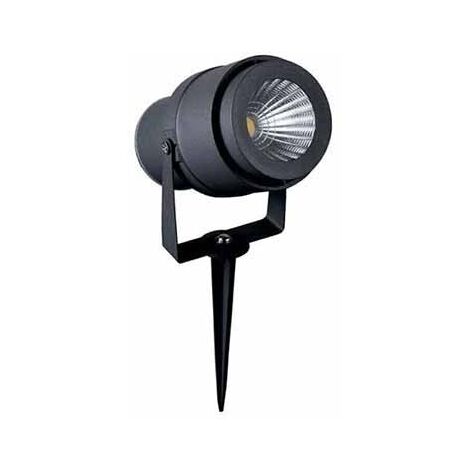 V-TAC Faretto LED da Giardino 12W con Picchetto Colore Nero Luce Verde IP65