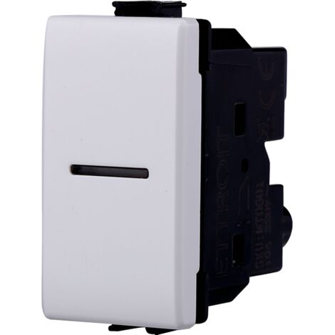 ETTROIT MT86310 Placca in alluminio 3P Colore Bronzo Compatibile Con Bticino Matix