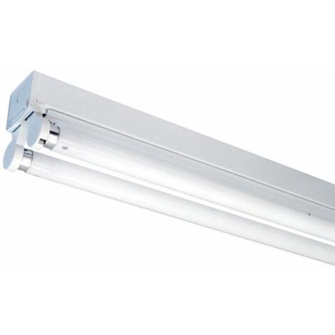 V-TAC Plafoniera Doppia per 2 Tubi LED T8 da 150cm in Ferro IP20