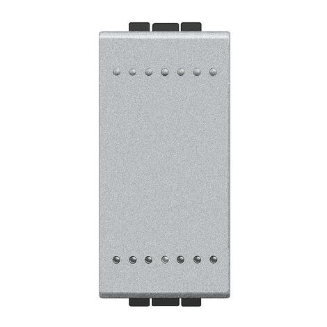 Bticino – Deviatore illuminabile 1P 16A 250V – Tasto a bascula – Possibilità di spia luminosa – Installazione ad incasso – Finitura opaca tech (1/6)