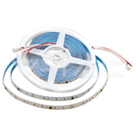 Striscia led v-tac 10w 24v 4000k 10 metri vt-2835 - 23608