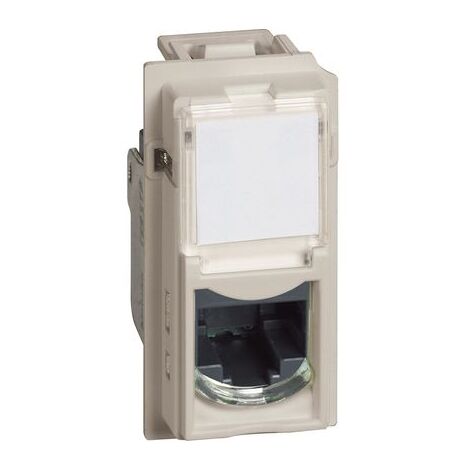 Biticno Living now KM4279C5E btnet Connettore RJ45 toolless IDC categoria 5E UTP colore sabbia