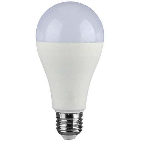 V-TAC VT-2015-N Lampadina LED E27 15W 100LM/W forma A65 luce 2700K - 214453