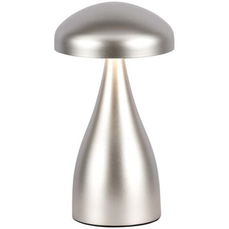 V-TAC Lampada LED da Tavolo 1W 800mAh Ricaricabile, Oro in Metallo Touch CCT 3in1
