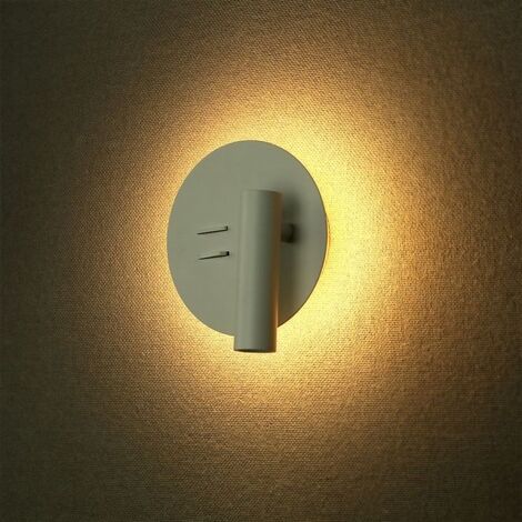 V-TAC PRO VT-2963 LAMPADA DA MURO WALL LIGHT LED CREE 3W + SMD 6W COLORE BIANCO - SKU 1489
