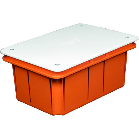 Cassetta di derivazione da incasso muro 153x98x70 con coperchio e viti IP40 FAEG FG10211