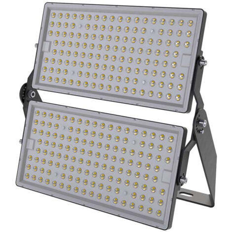 V-TAC PRO VT-48501 Faro LED high power 500W chip Samsung 135LM/W Colore Nero 360° Cavo 1m 4000K IP65 - 23616