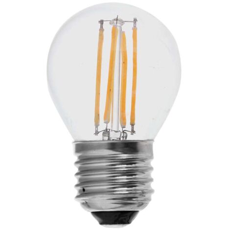 V-TAC Lampadina LED E27 6W G45 Filamento - Bianco Naturale, 4000K (SKU 212843 - VT-2366)