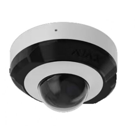 Ajax Domecam Telecamera IP cablata 5 Mp 2.8 mm PoE Bianco