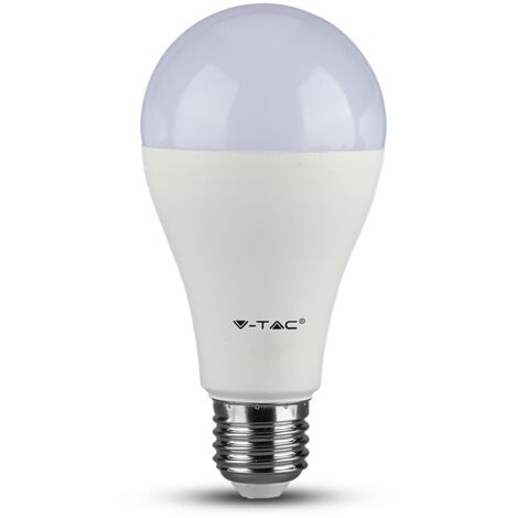 V-TAC VT-1900 Lampadina LED E27 8.5W forma A60 luce 3000K (Box 3 pezzi) - 217240