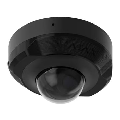 Ajax Domecam Telecamera IP cablata 5 Mp 2.8 mm PoE Nero