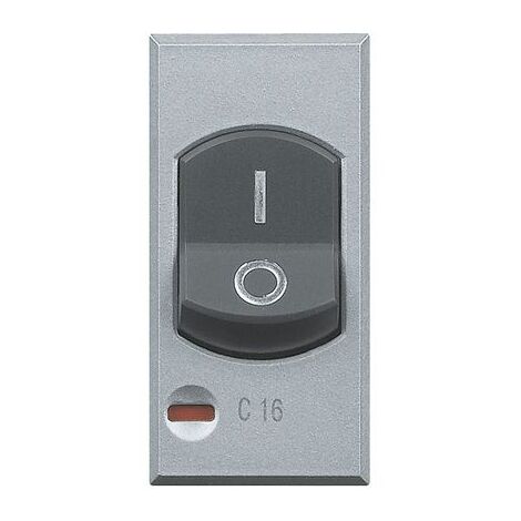 BTICINO axolute HC4301/16 - interruttore magnetotermico 1P+N 16A 3kA 1 modulo