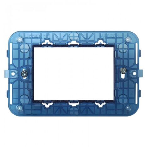 ETTROIT VA0203 Supporto 3P 3 Posti Serie Venus Compatibile Con Vimar Arke